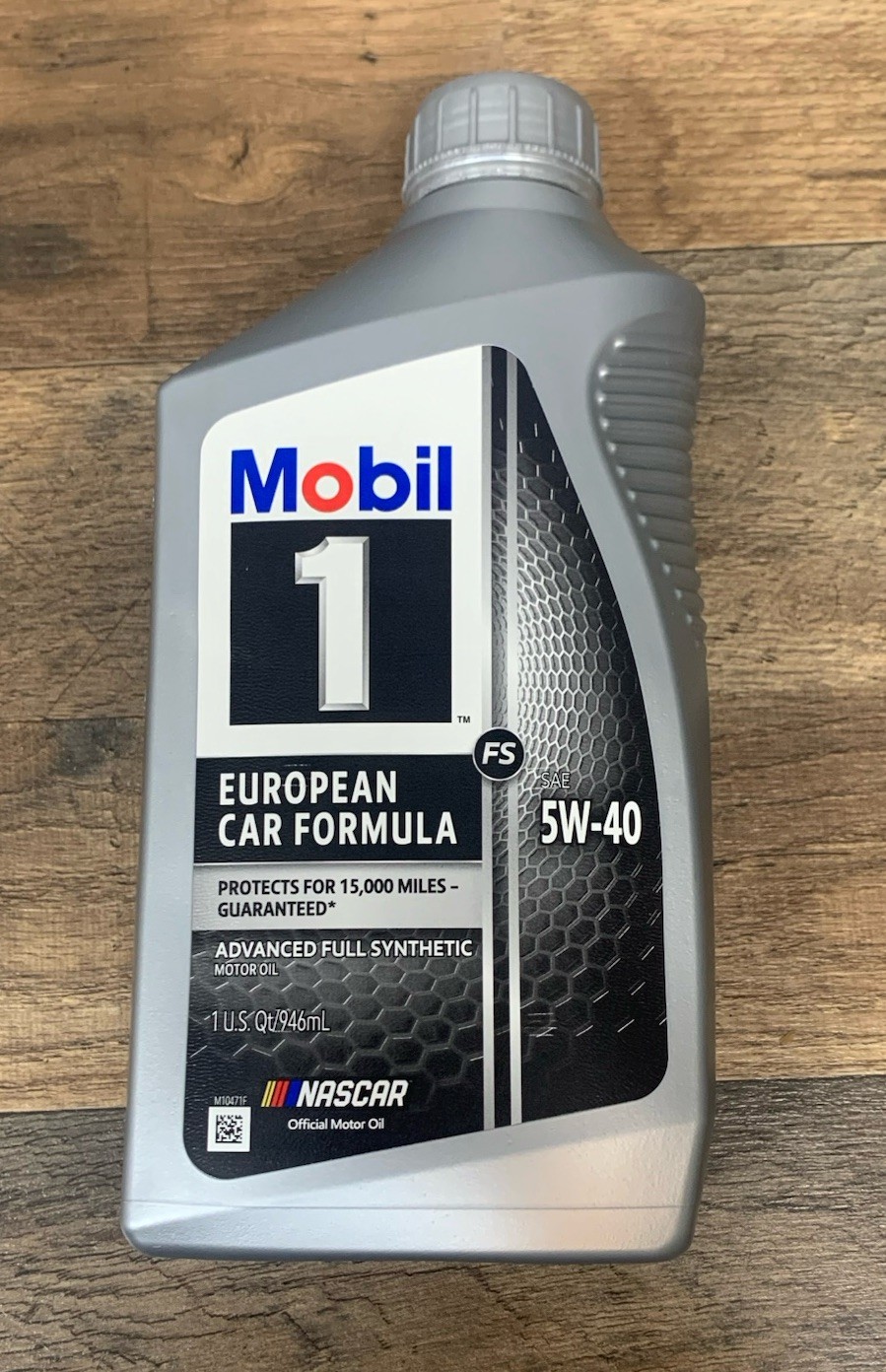 Mobil 1 European Car Formula 5w-40 1 Qt/946mL Advanced Full Synthetic Oil