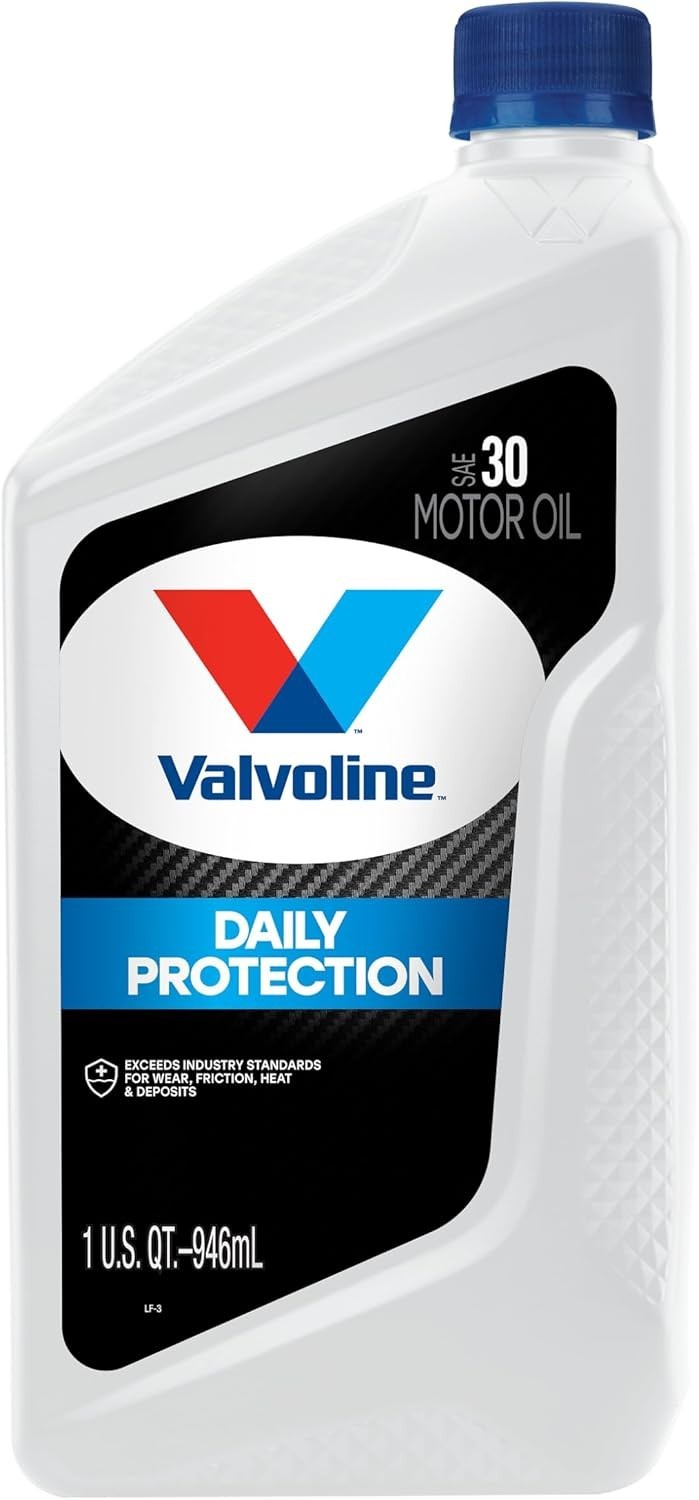 Daily Protection SAE 30 Conventional Motor Oil 1 QT, Case of 6