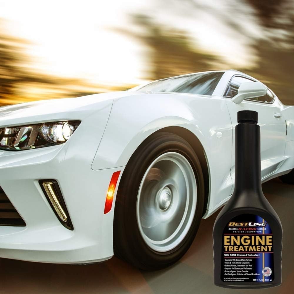 Diamond Nano Lube Engine Oil Additive Reduces Friction 60% Gas & Diesel Engines