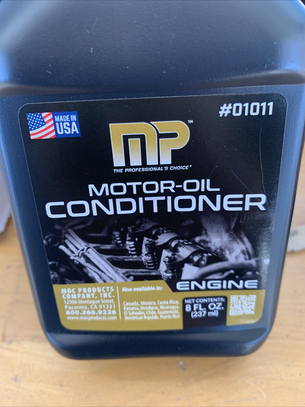 (2x) 8oz Bottles Motor-Oil Conditioner #01011 (TOTAL 16oz) MOC Brand USA Made
