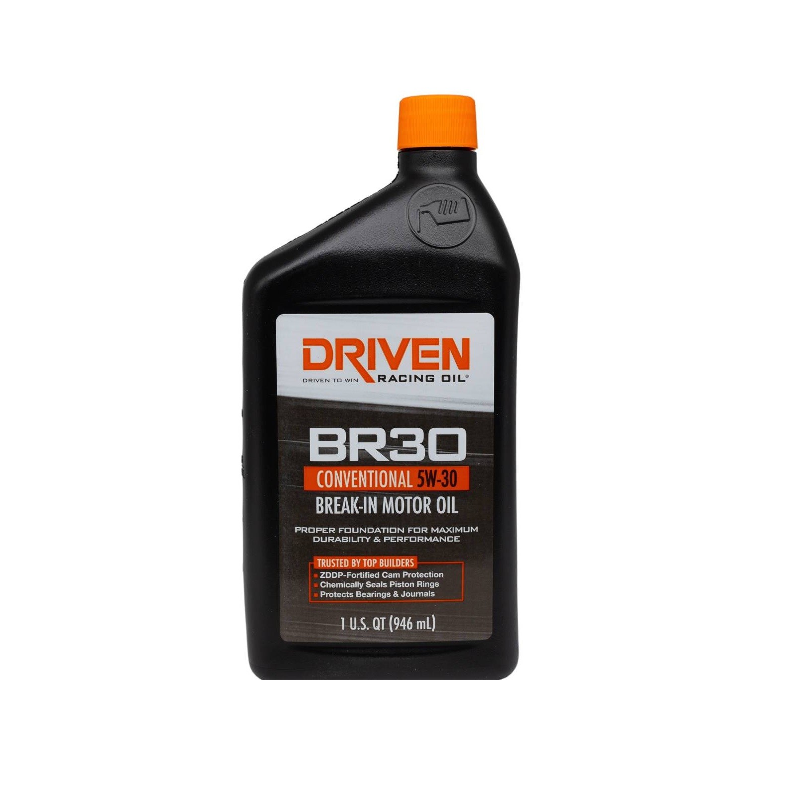 Driven Racing Oil BR30 5W-30 Conventional Break-In Motor Oil 1 Quart Pack of 6