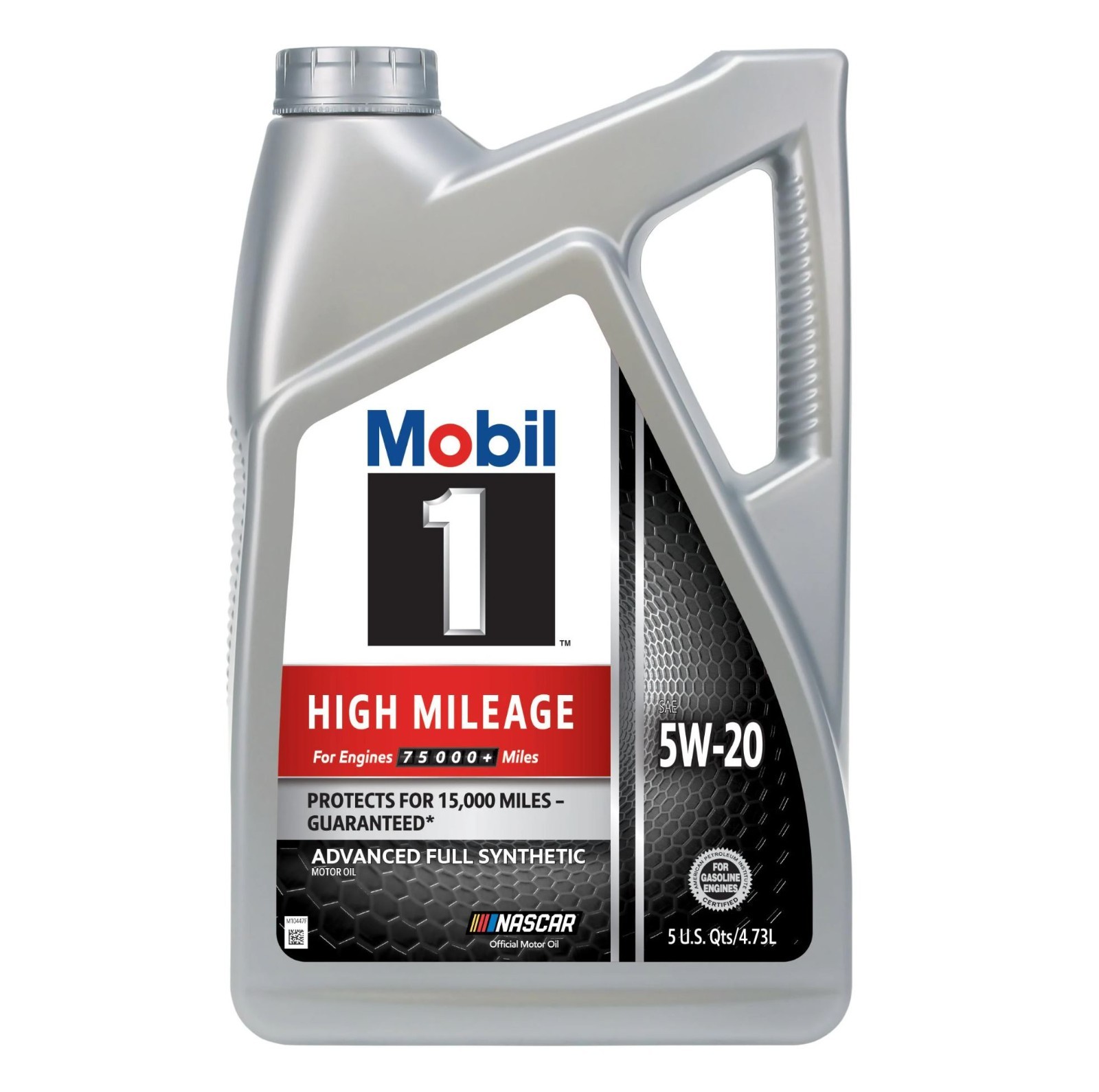 2 Pack Mobil 1 High Mileage Full Synthetic 5W-20 Motor Oil 5 Quart