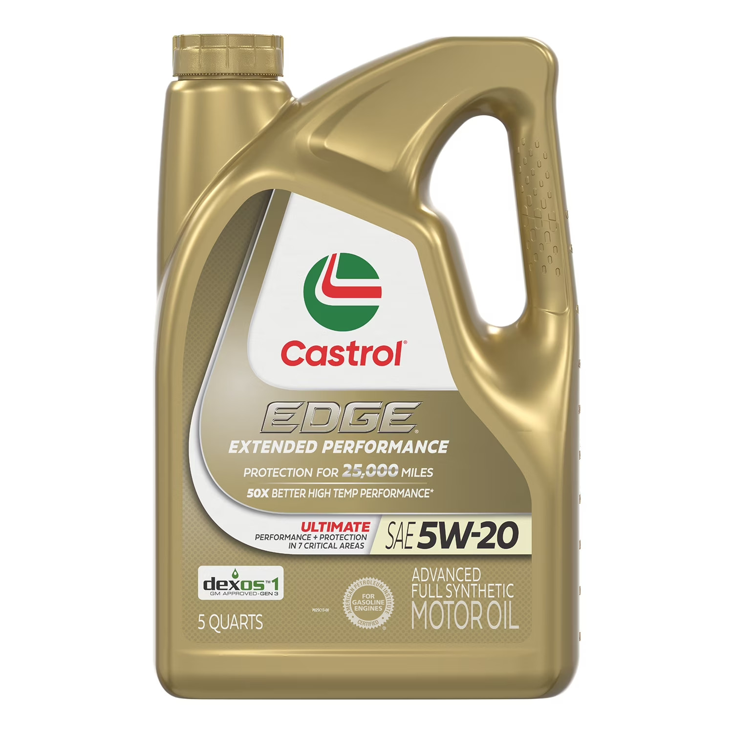 2 Pack Castrol EDGE Extended Performance 5W-20 Advanced Full Synthetic Motor Oil