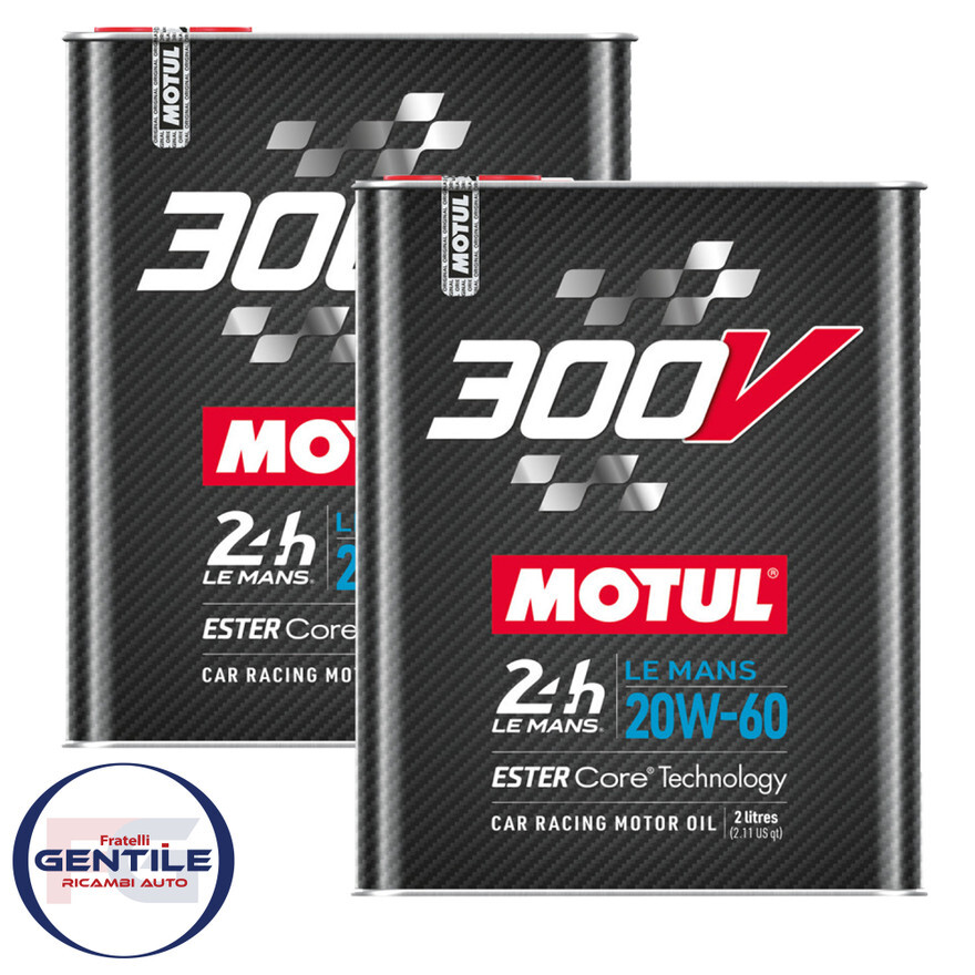Motul 300V 24H Le Mans 20W-60 Ester Core 4L Car Racing Oil Auto Racing