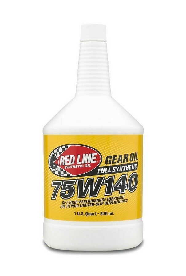 Red Line 75W140 GL-5 Gear Oil – Quart