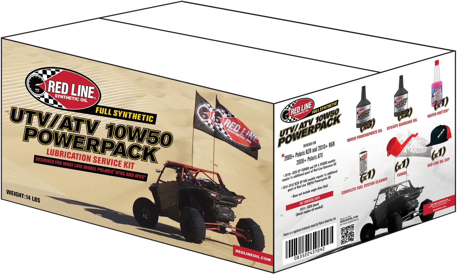 RED LINE – 90220 – UTV/ATV 10W50 POWER PACK
