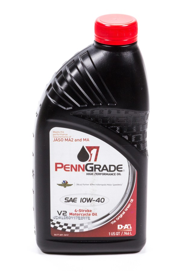 1 qt Penngrade Motor Oil BPO71566 10W40 Conventional Motor Oil Pack of 1