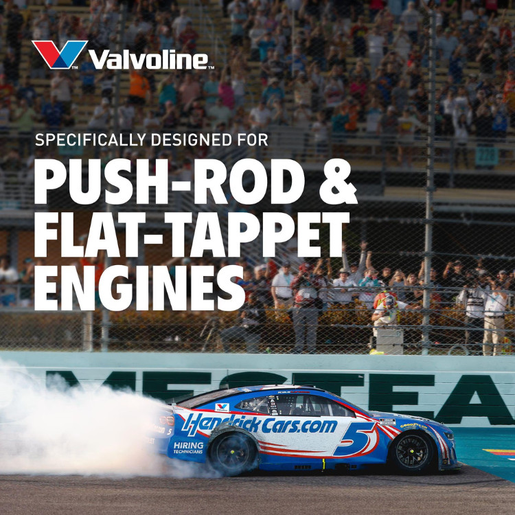 Valvoline VR1 Racing Oil 20W-50 High Zinc Conventional Motor Oil, 5 Quart