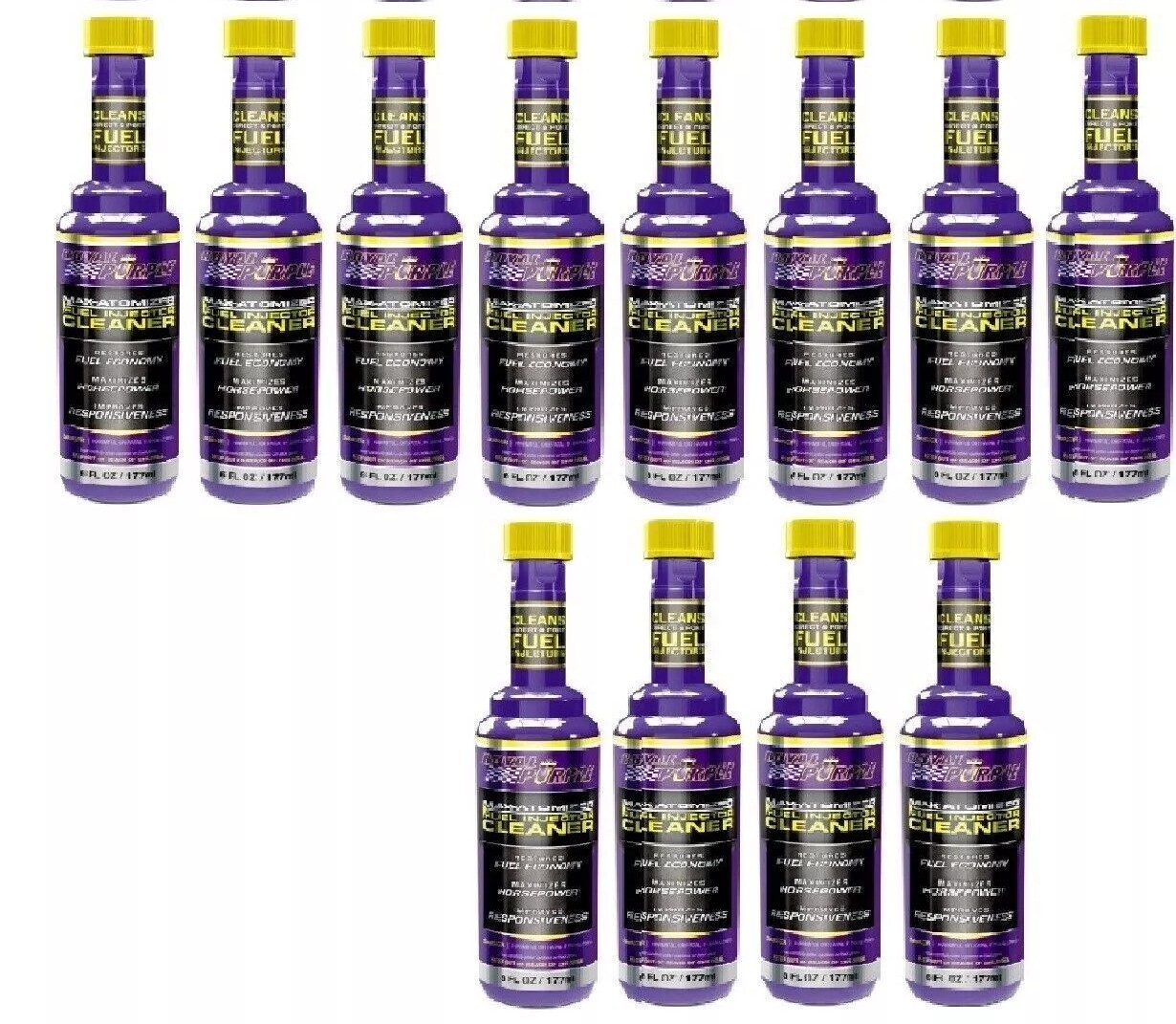 12 pack! Royal Purple Max Atomizer 6 oz. Fuel Injector Bottles Pack of 12