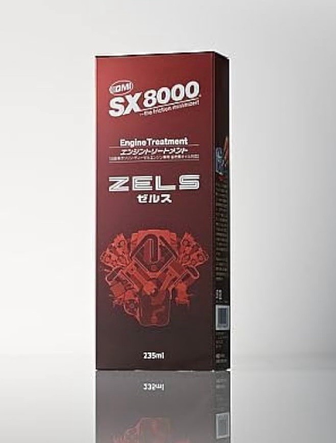 QMI SX8000 ZELS Japanese Engine Oil Treatment 235ml SX8-Z235 Gas Diesel HybridQM