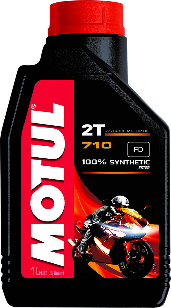 MOTUL 710 2T 2-Cycle Stroke 100% FULL-Synthetic Pre-Mix/ Injector Engine Oil 1L