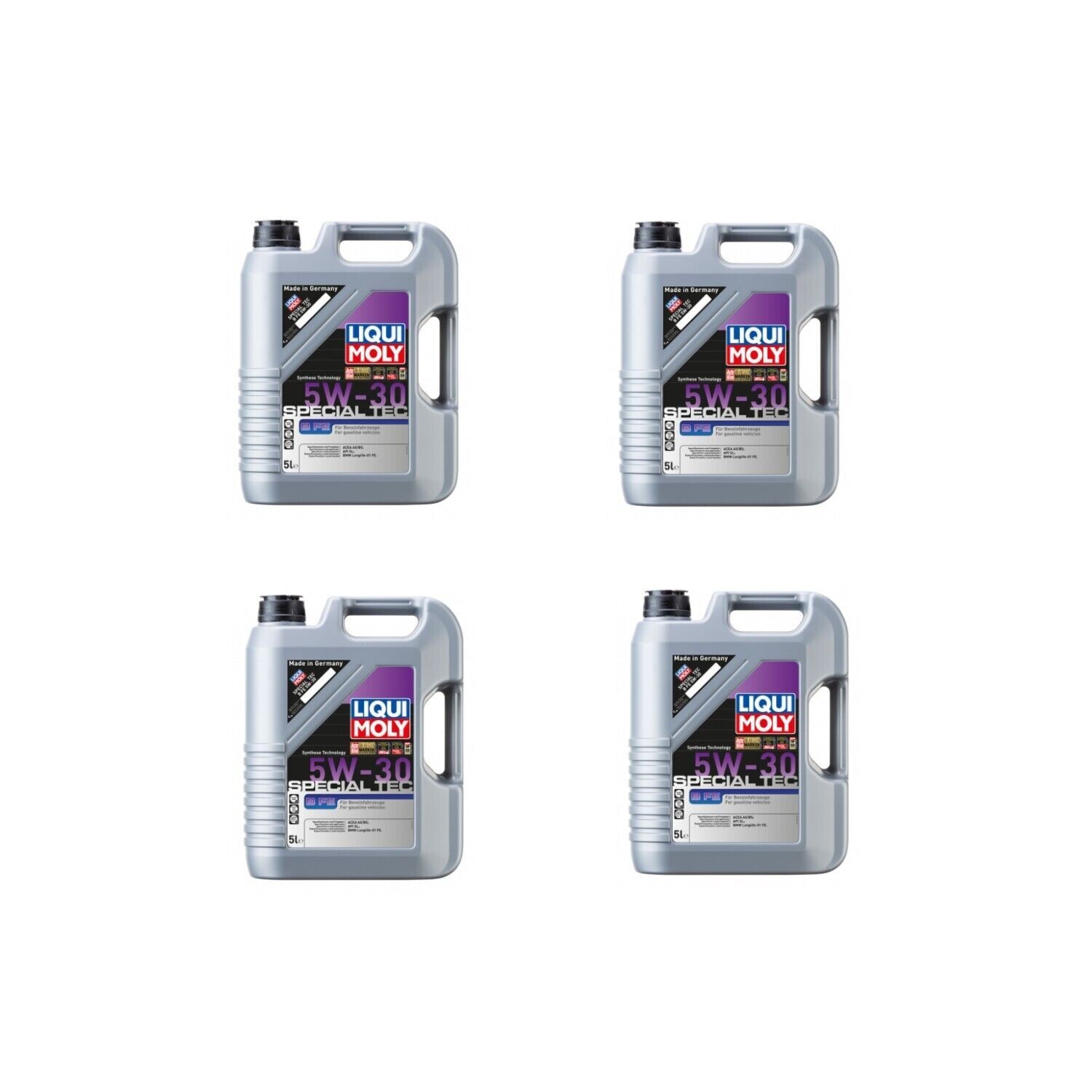 Liqui Moly Special Tec LL SAE 5W-30 Top Class Fully Synthetic Motor Oil 5L #2249
