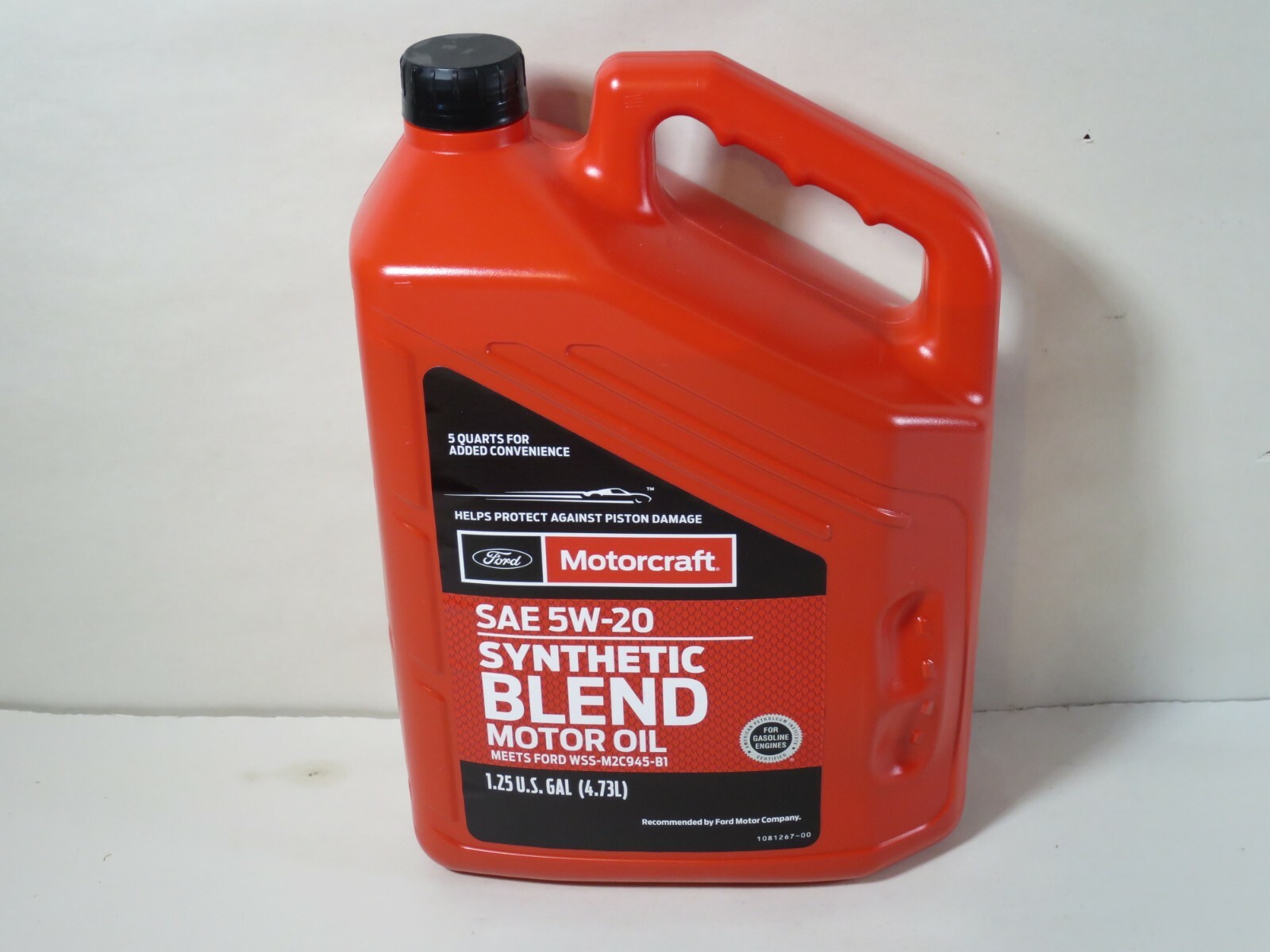Motorcraft SAE 5W-20 Synthetic Blend Motor Oil 1.25 Gallon 5QTS. XO5W205Q3SP