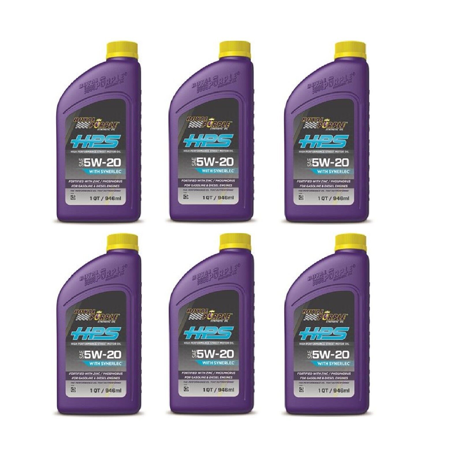 Royal Purple 31520 Performance HPS Street Engine Motor Oil 5W-20 1 Qt.
