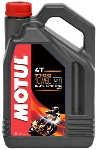 Motul 104101 7100 Synthetic 10W60 Motor Oil 4L