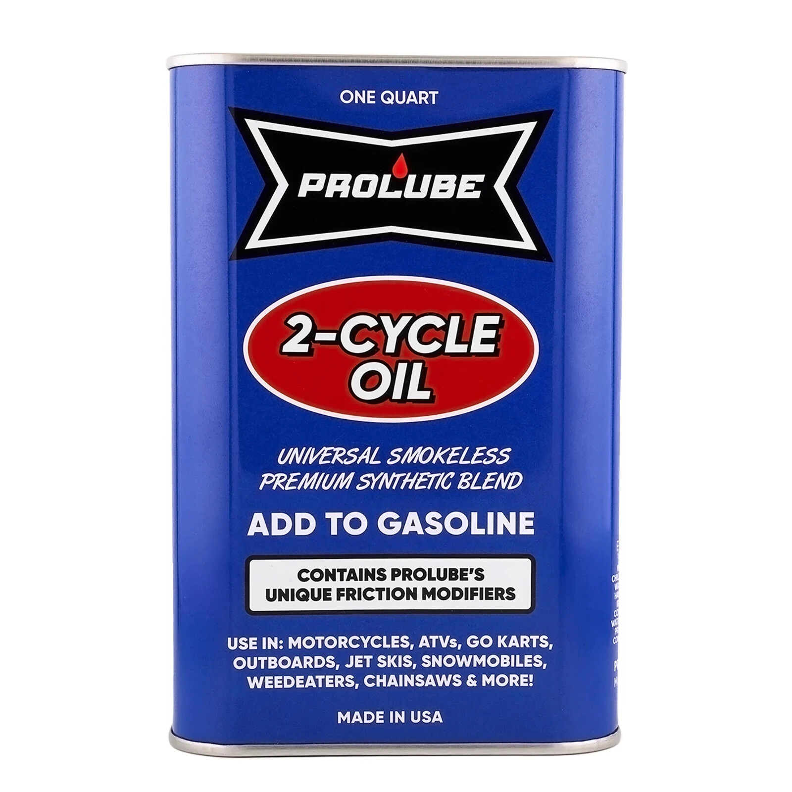 Prolube 2-Cycle Oil Premium Synthetic Blend, 1 QT, Authorized Dealer