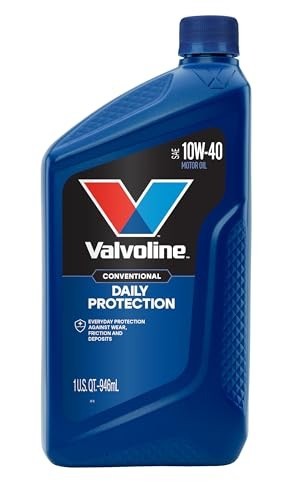 Conventional Motor Oil 10W-40 1 Quart Car Truck Engine Protection