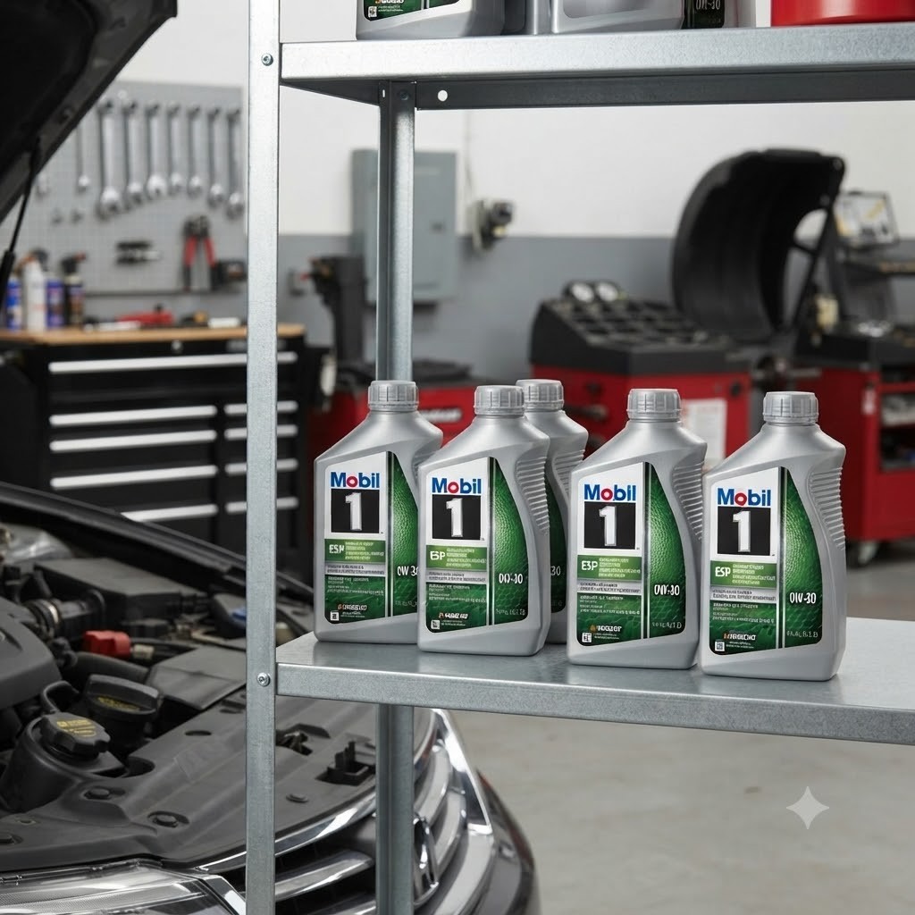 5 PACK-MOBIL 124547 ESP 0W-30; Mobil 1 Emission System Protection Full Synthetic