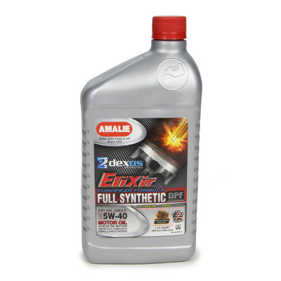 1 qt Amalie AMA65796-56 5W40 Synthetic Motor Oil Pack of 1 Performance Parts