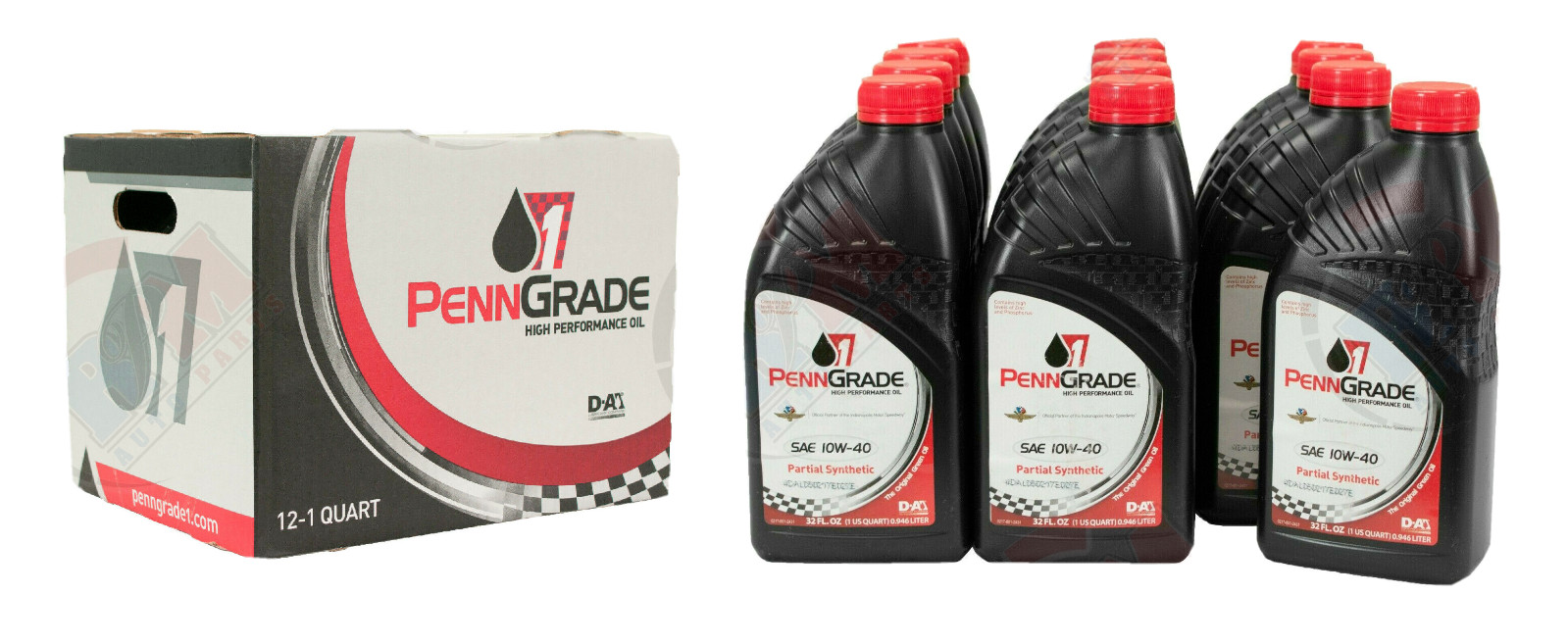 BRAD PENN Grade 1 Racing 10W40 Semi-Synthetic Engine Oil (Case of 12)