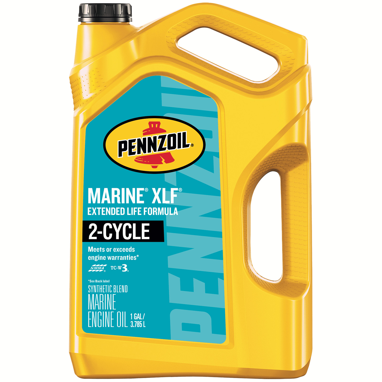 Pennzoil Marine XLF Extended Life Formula Boat Engine Oil, 1 Gallon Motor Oil