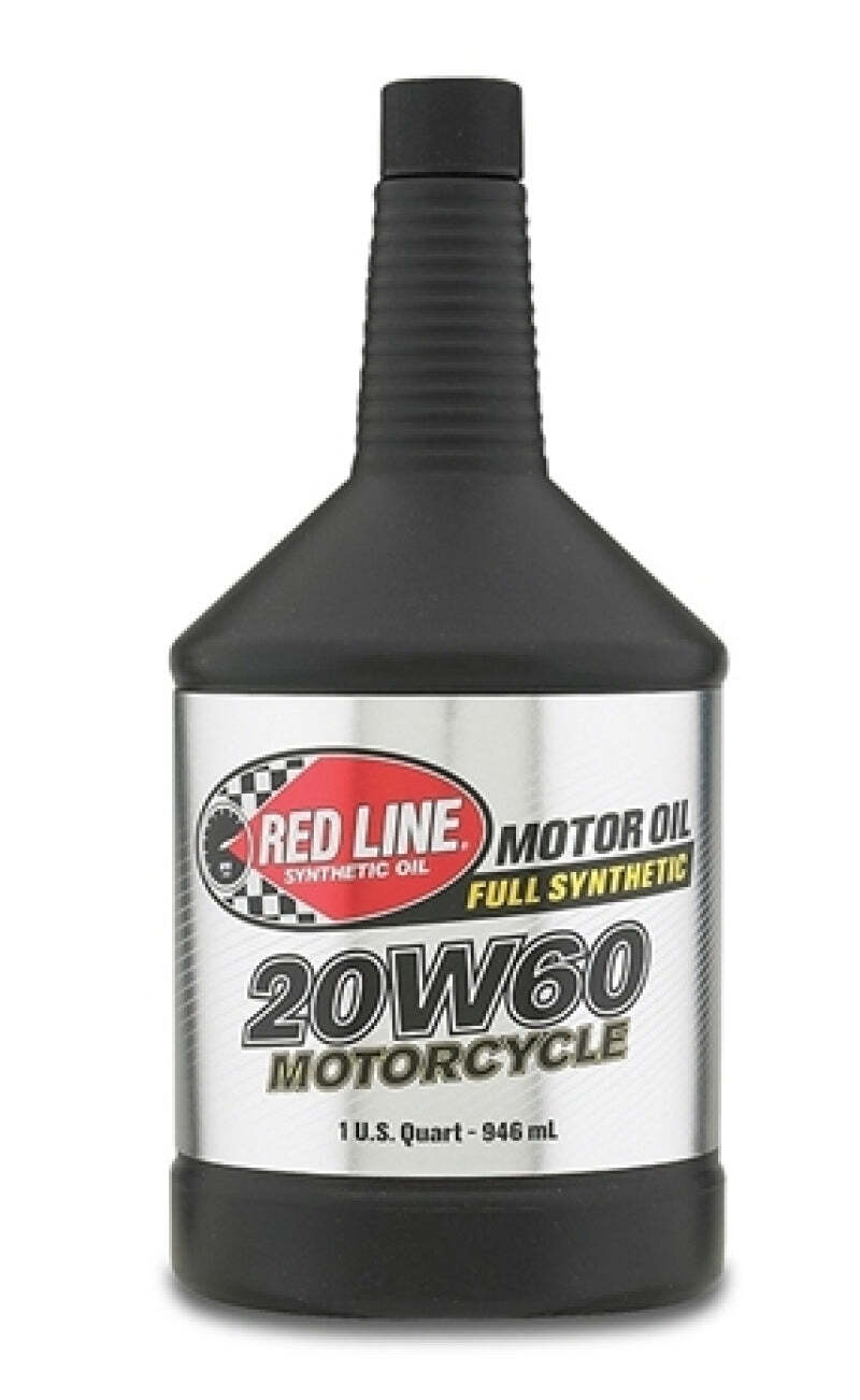 Red Line 20W60 Motorcycle Oil – Quart