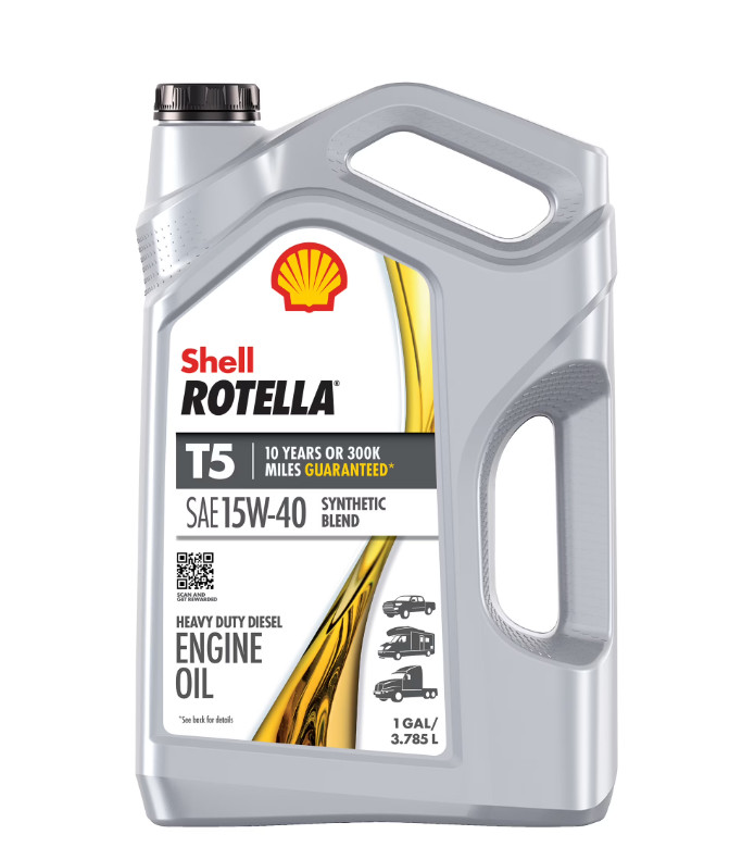 T5 Synthetic Blend 15W-40 Diesel Engine Oil, Heavy Duty Motor Oil 1 Gallon