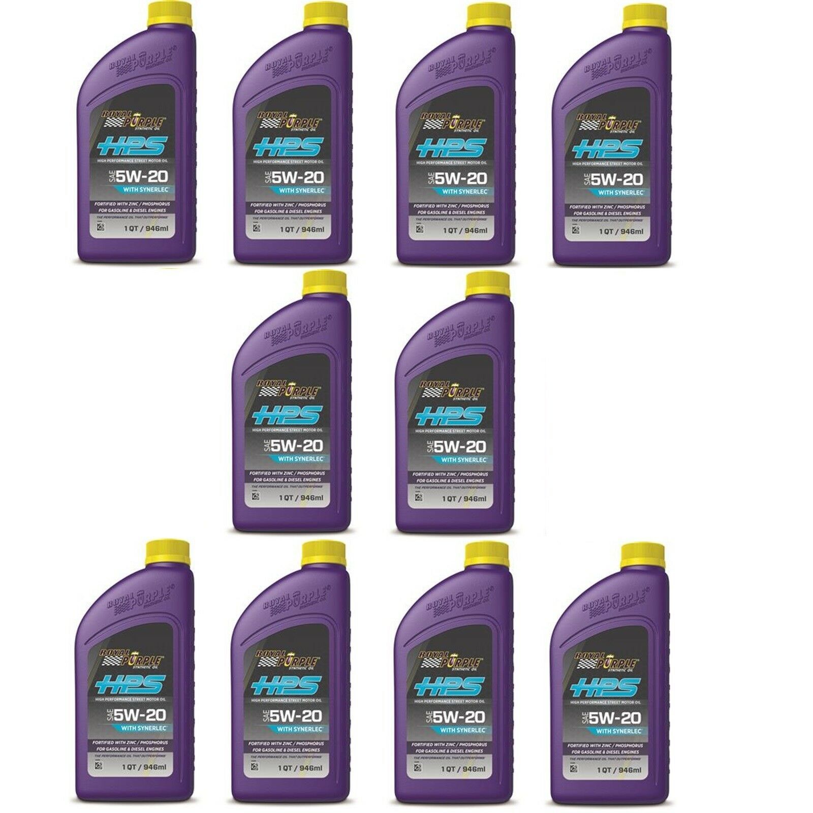 Royal Purple 31520 Performance HPS Street Engine Motor Oil 5W-20 1 Qt.