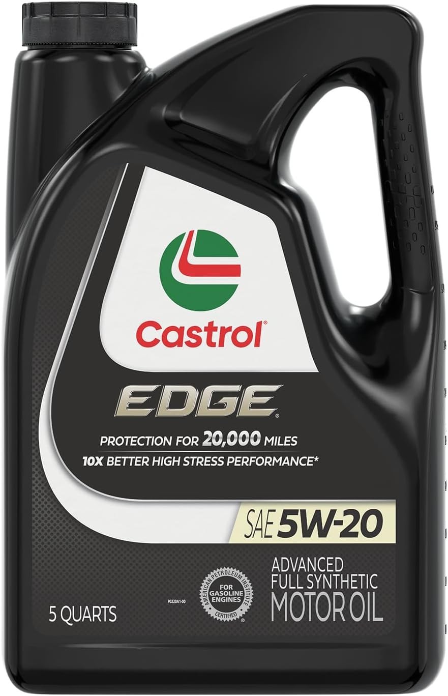 Full Synthetic Motor Oil 5W-20 5 Quarts Universal Fit Car Truck Performance