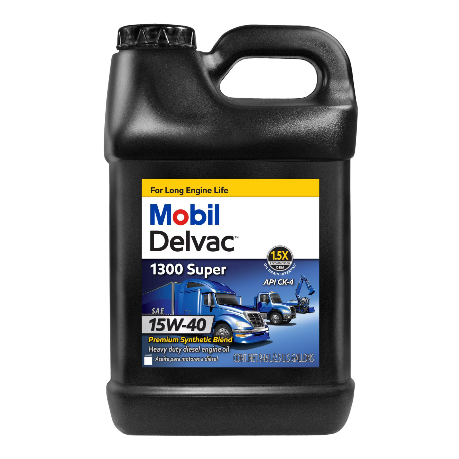 1300 Super Heavy Duty Premium Synthetic Blend Diesel Engine Oil 15W-40