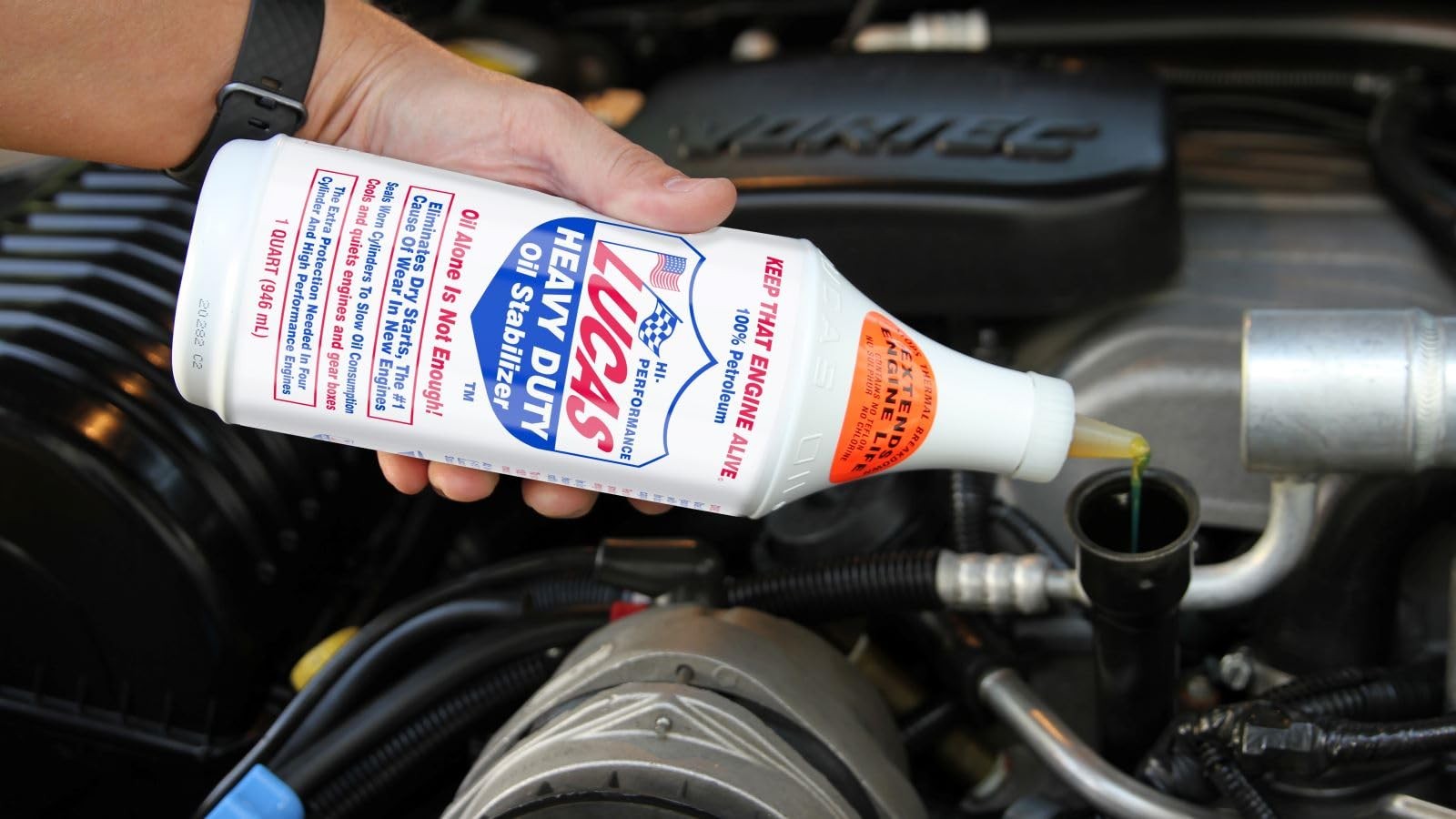 Lucas 10001 Heavy Duty Oil Stabilizer 1 Quart | 0.94 Liter Pack Of (1)