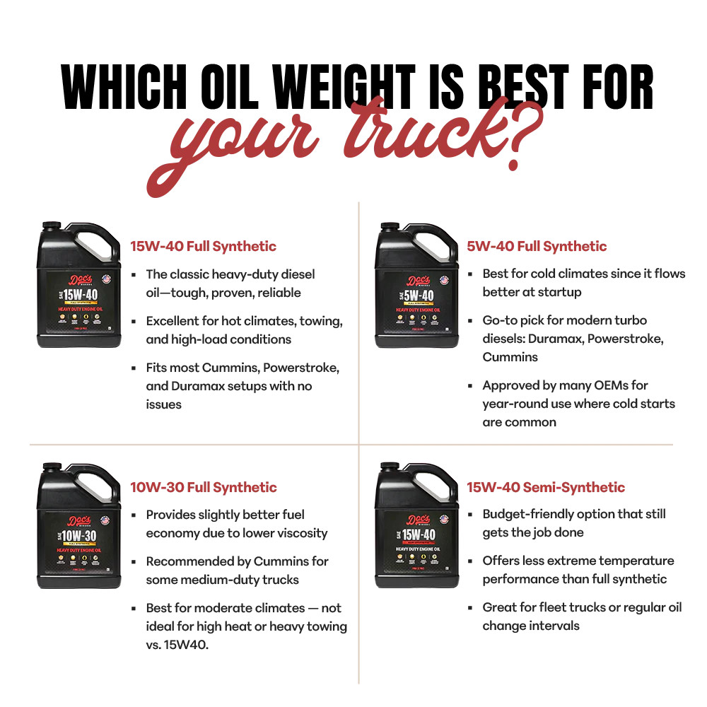 Doc’s Diesel 15W-40 Full Synthetic Heavy-Duty Diesel Oil