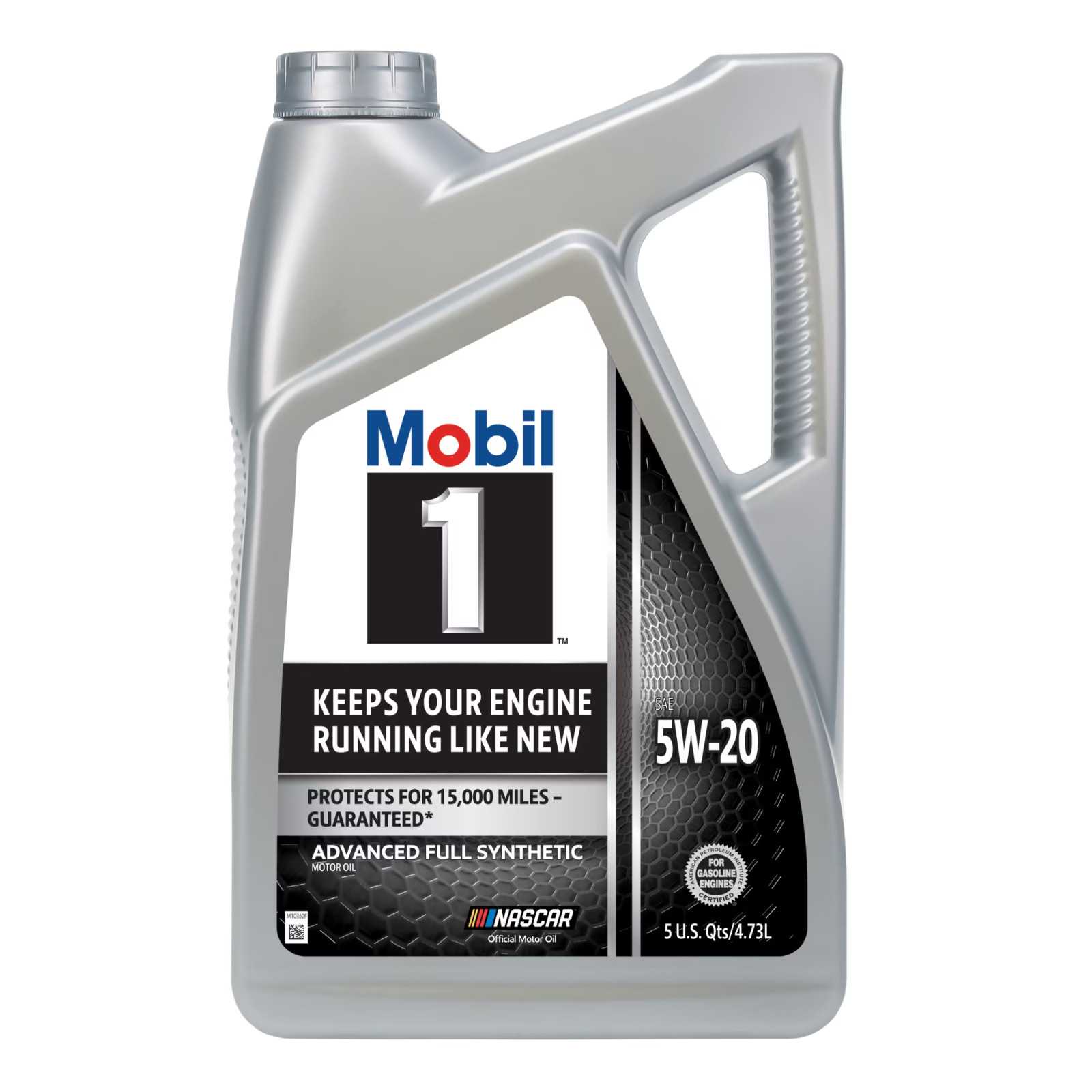 Mobil 1 Advanced Full Synthetic Motor Oil 5W-20, 5 Quart (Pack of 3)
