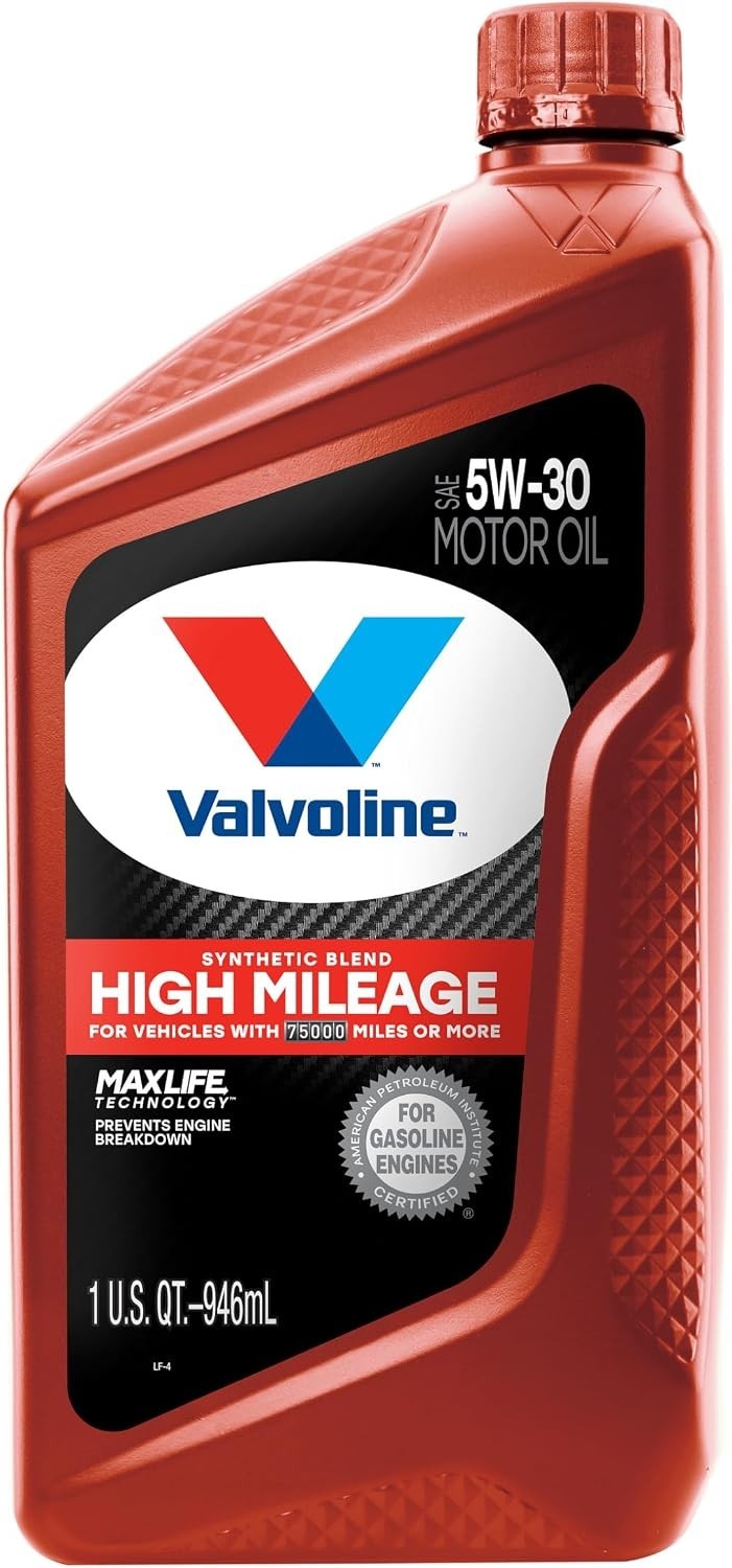 5W-30 Synthetic Blend Motor Oil – 1 Quart for Improved Fuel Efficiency