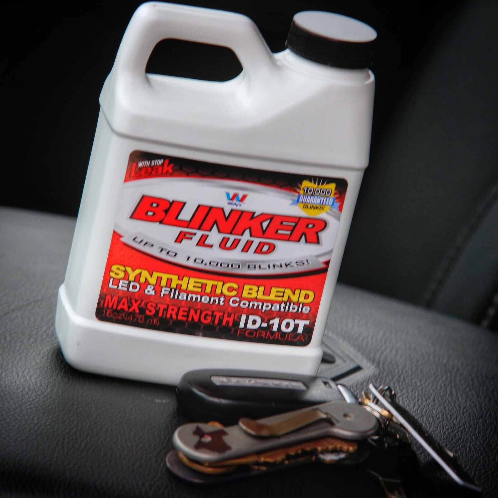 Blinker Fluid – Gag Gift Bottle