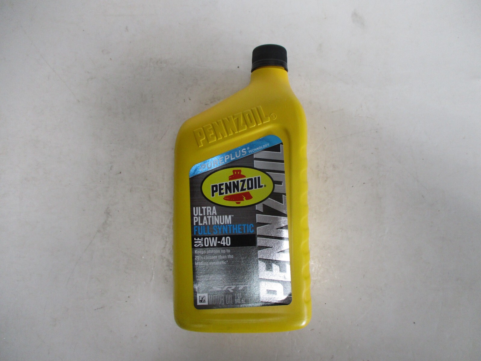 NEW Pennzoil Ultra Platinum Full Synthetic SRT Motor Oil SAE 0W-40 NOS