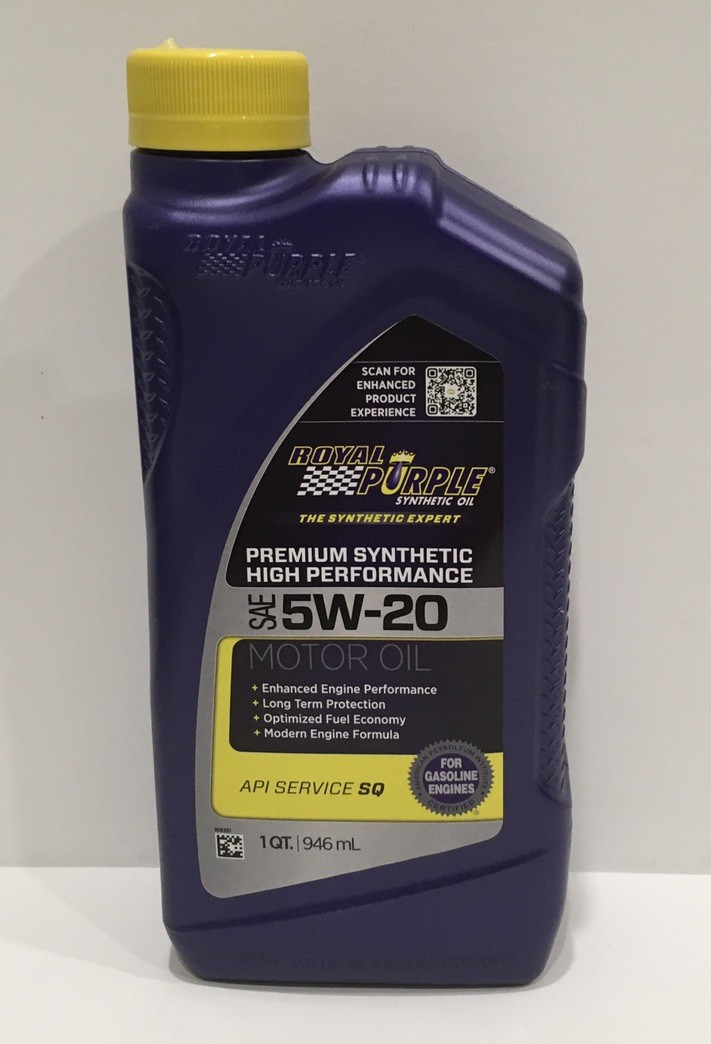 6X SAE 5W-20 High Performance Synthetic Motor Oil NEW AND SEALED