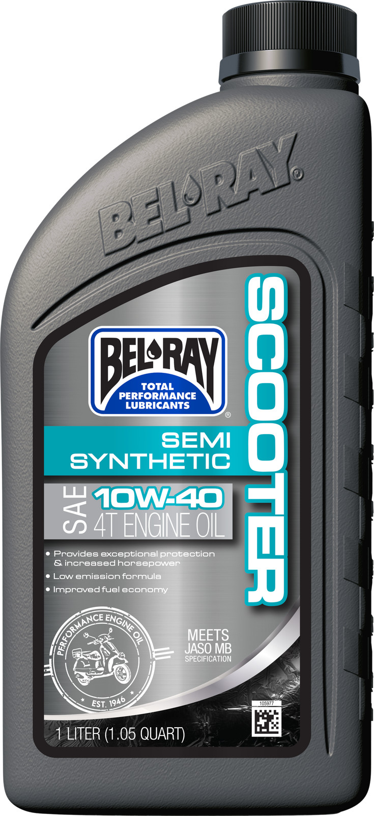 BEL-RAY – Scooter Semi Syn Engine Oil 10w40 1L – 303064150160