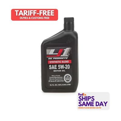1 qt Extreme Oil EROSP5W-20Q 5W20 Semi-Synthetic Motor Oil Pack of 1 Performance