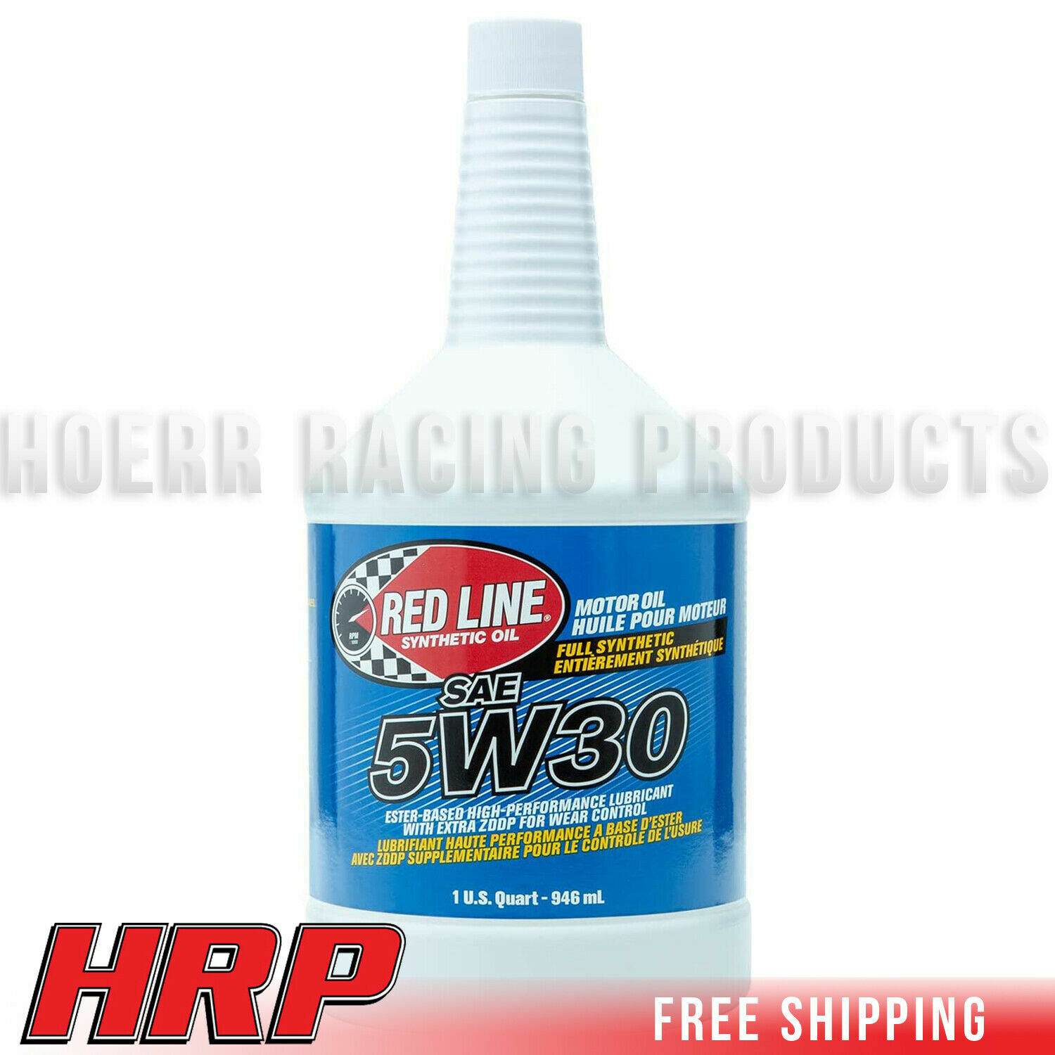 Red Line 15304 5W30 Synthetic Motor Oil, 4 Pack