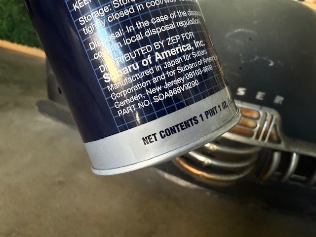 (1) Subaru Engine Oil Flush SOA868V9290 500 ml – same as dealership genuine