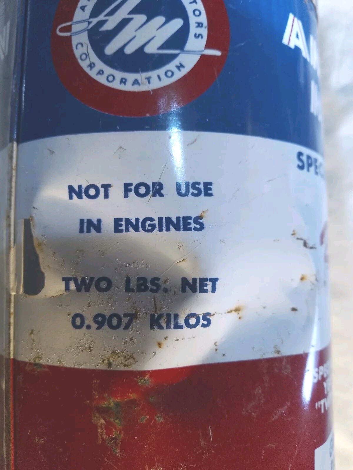RAMBLER/AMC 1962/1966 ORIGI P/N 8991018 1 QT SAE90 CANS OF REAR DIFFERENTIAL OIL
