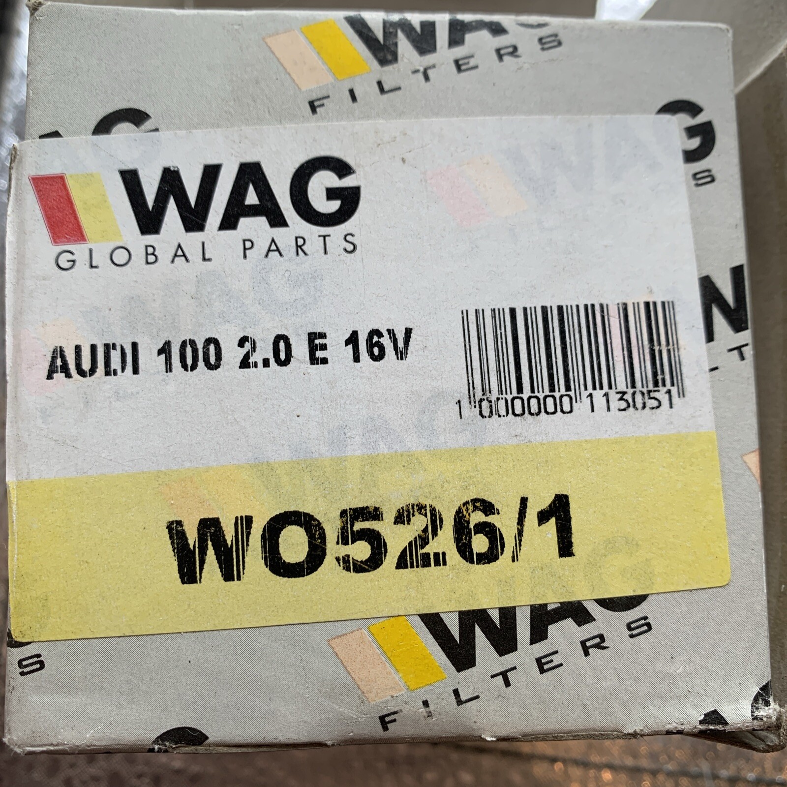 WO526/1 – WAG Oil Filter VW Passat B1-B2-B3-B4 Polo Caddy I Golf I-II-III Seat