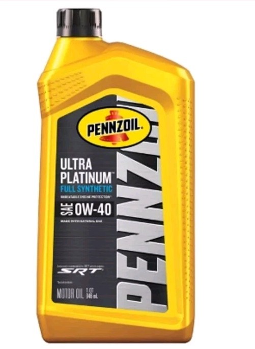 Pennzoil Ultra Platinum Full Synthetic Engine Oil 0W-40 1 Quart ( 1 PACK )