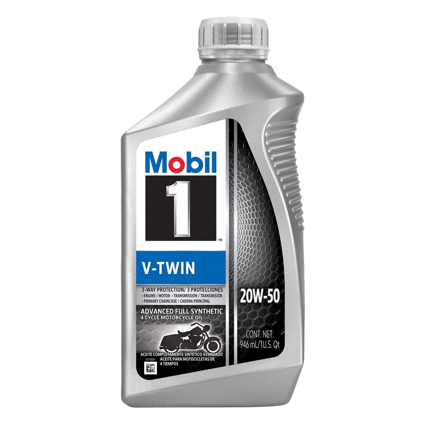 Mobil 1 20w50 V-Twin Oil 1 Qt