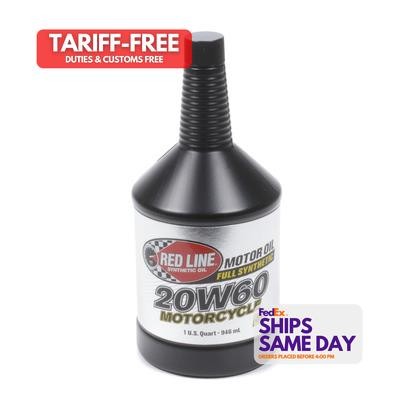 Redline Oil RED12604, One 20W60 Motorcy Fits cle Oil Performance Racing Parts