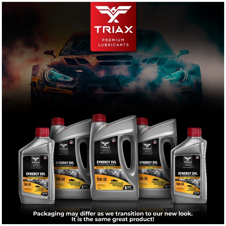 TRIAX Synergy SVL 10W-60 Racing Grade Full Synthetic Engine Oil (1 qt – 6 pack)