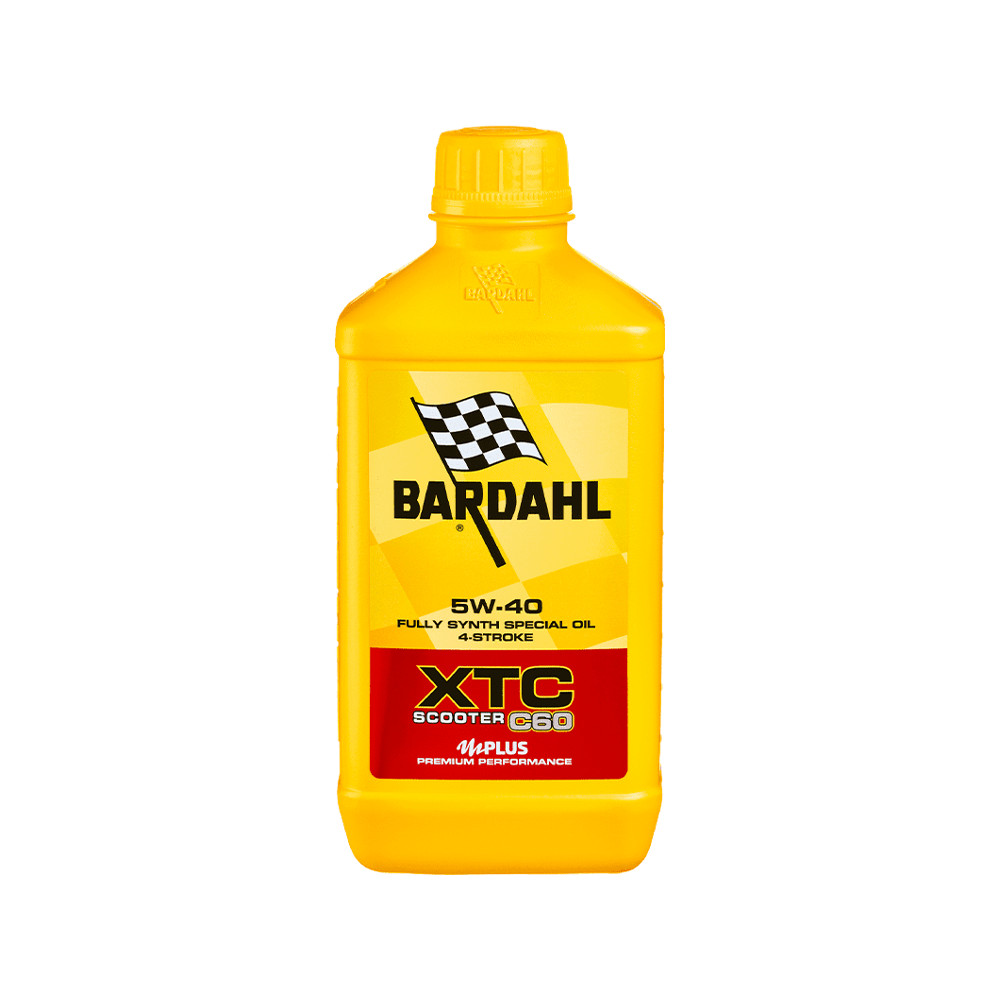 BARDAHL 3 Liter XTC C60 SCOOTER 5W40 100% Synthetic MAXI SCOOTER