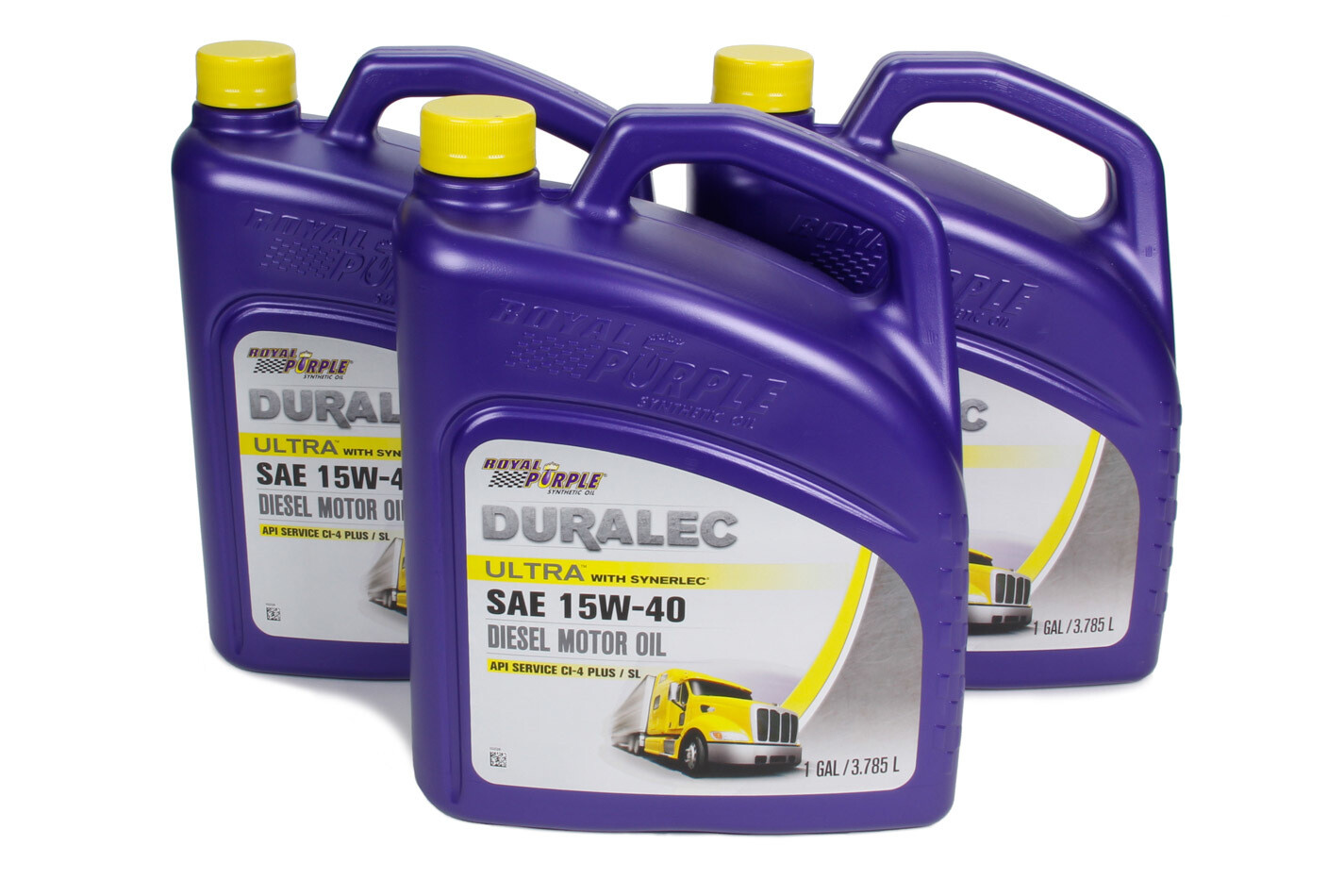 Duralec Ultra 15W40 Synthetic Motor Oil – 3 x 1 Gallon Set – New