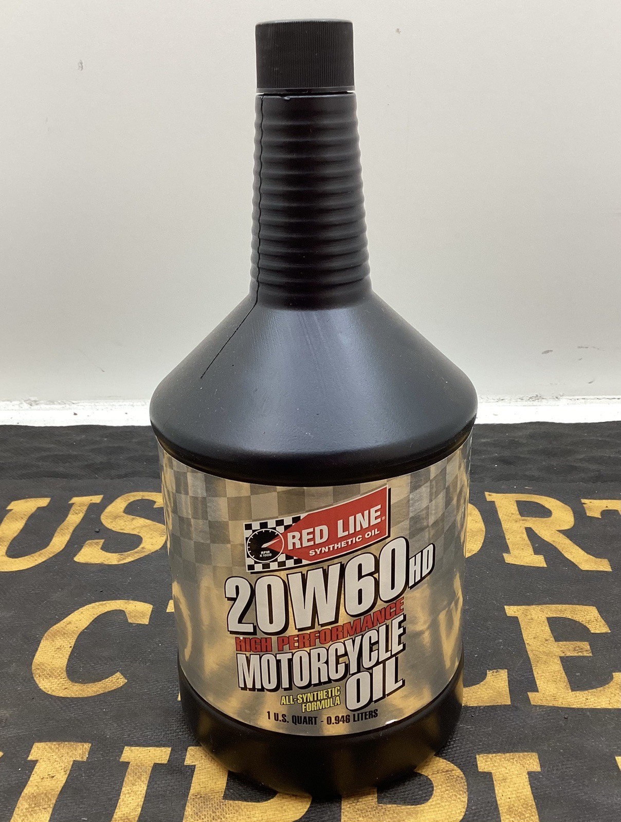 RED LINE 20W60 MOTORCYCLE OIL 1 QUART FULL SYNTHETIC HIGH PERFORMANCE NEW